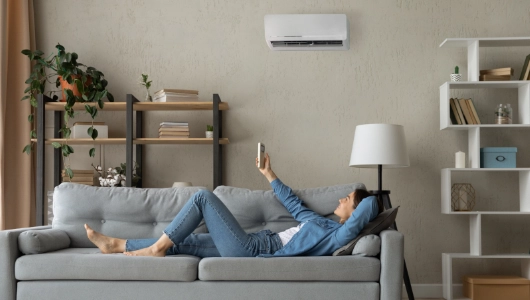 airconditioning-woonkamer airconditioning in de woonkamer